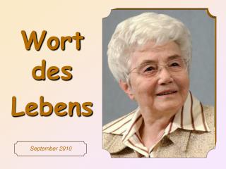 Wort des Lebens