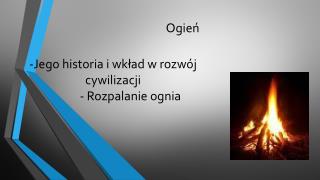 Ogień