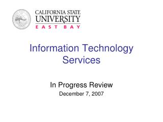 Information Technology Services