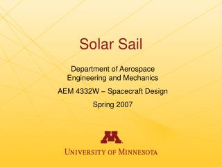 Solar Sail