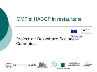 GMP si HACCP in restaurante