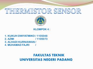 THERMISTOR SENSOR