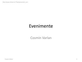 Evenimente