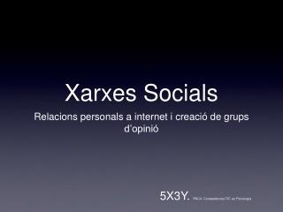 Xarxes Socials