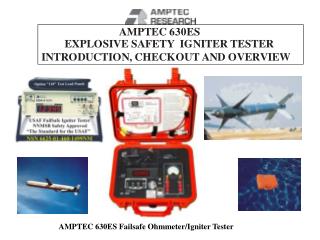 AMPTEC 630ES Failsafe Ohmmeter/Igniter Tester