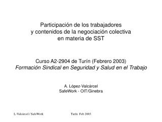 Tipos de participación de los trabajadores en la tomas de decisiones