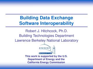 Building Data Exchange Software Interoperability