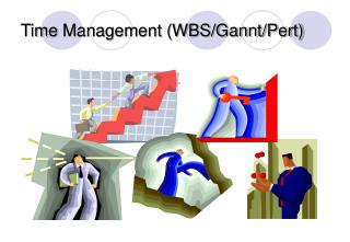 Time Management (WBS/Gannt/Pert)