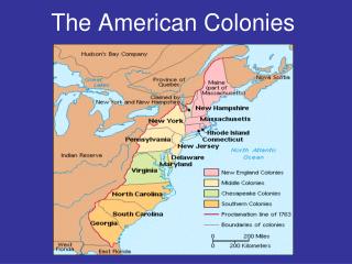 PPT - Chapter 3 : The American Colonies Take Shape PowerPoint ...