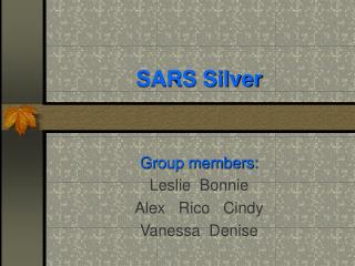 SARS Silver
