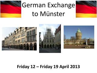 German Exchange to Münster