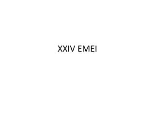 XXIV EMEI
