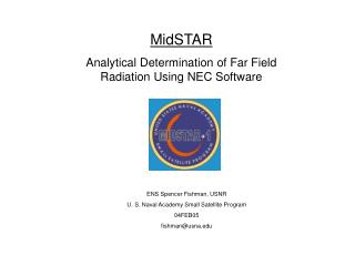 MidSTAR Analytical Determination of Far Field Radiation Using NEC Software