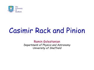 Significance of Casimir Force