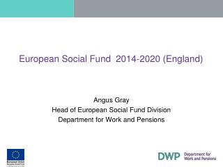 European Social Fund 2014-2020 (England)