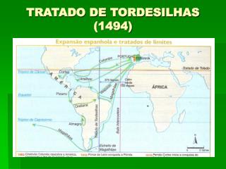 TRATADO DE TORDESILHAS (1494)