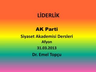 LİDERLİK