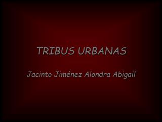 TRIBUS URBANAS