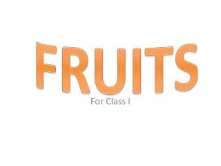 For Class I