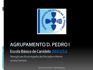 Agrupamento D. Pedro I Escola Básica de Canidelo 2011/12