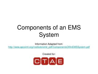 Components of an EMS System