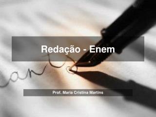 Redação - Enem