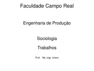 Faculdade Campo Real