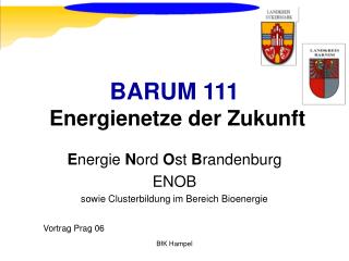 BARUM 111 Energienetze der Zukunft