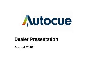 Dealer Presentation