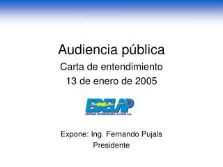 Audiencia pública