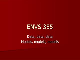 ENVS 355