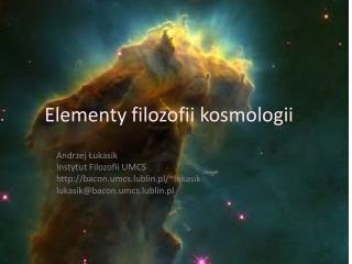 Elementy filozofii kosmologii