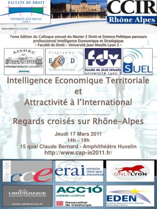 Intelligence Economique Territoriale et Attractivité à l’International