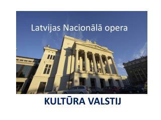 Latvijas Nacionālā opera