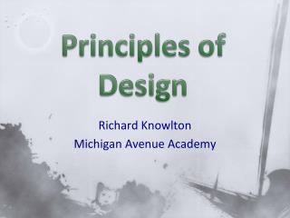 Principles of Design