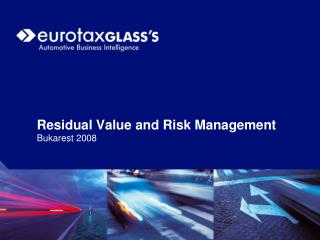 Residual Value and Risk Management