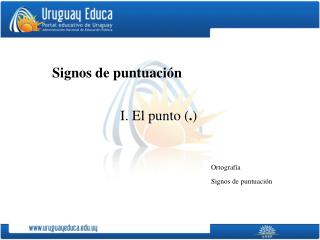 Signos de puntuación