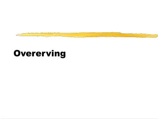 Overerving