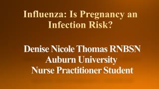 Denise Nicole Thomas RNBSN Auburn University Nurse Practitioner Student