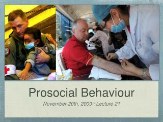 Prosocial Behaviour