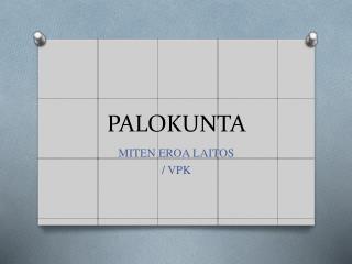 PALOKUNTA