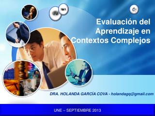 Evaluación del Aprendizaje en Contextos Complejos
