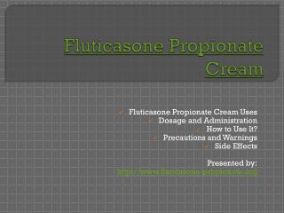 Fluticasone Propionate Cream