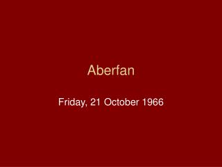 Aberfan