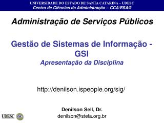 Administração de Serviços Públicos