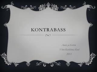 Kontrabass