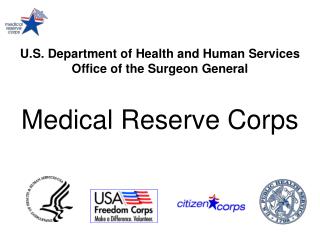 U.S. Department of Health and Human Services Office of the Surgeon General