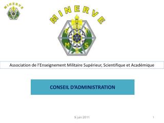 CONSEIL D’ADMINISTRATION