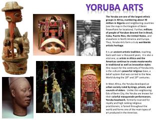 Yoruba Arts
