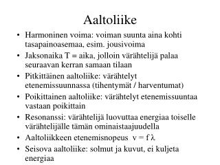 Aaltoliike